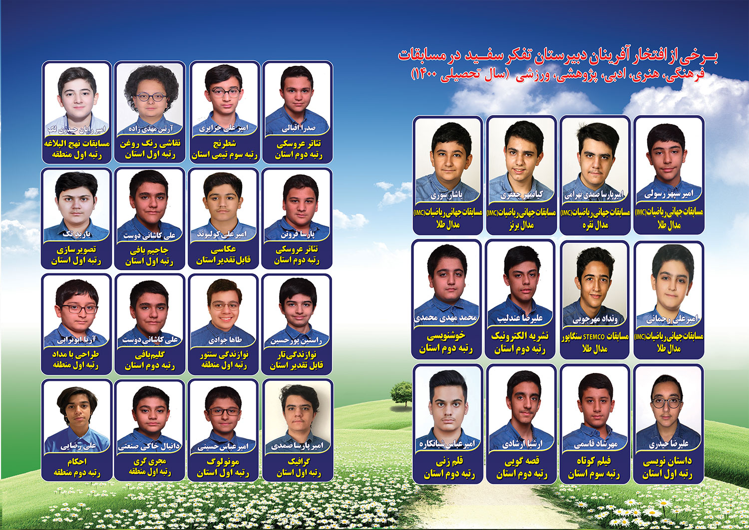 افتخارآفرینان